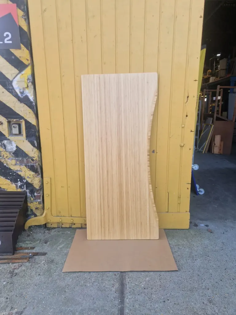 [HP] Bamboe panelen 180x80 curved/contour