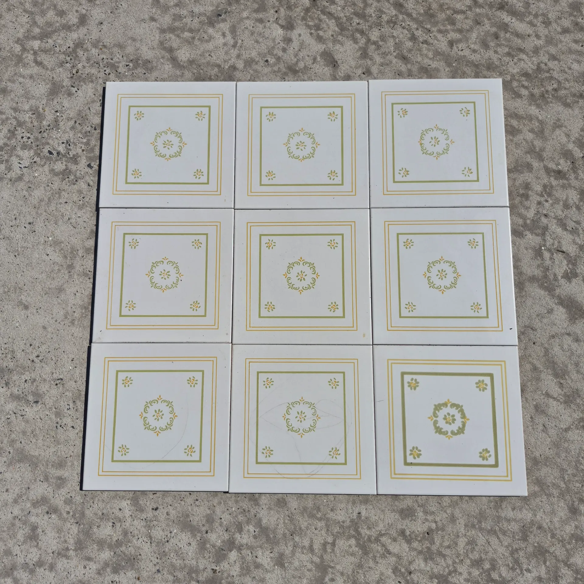 [TG] Vintage Italiaanse wandtegels 20x20cm - Enkel beschikbaar in onze fysieke winkel