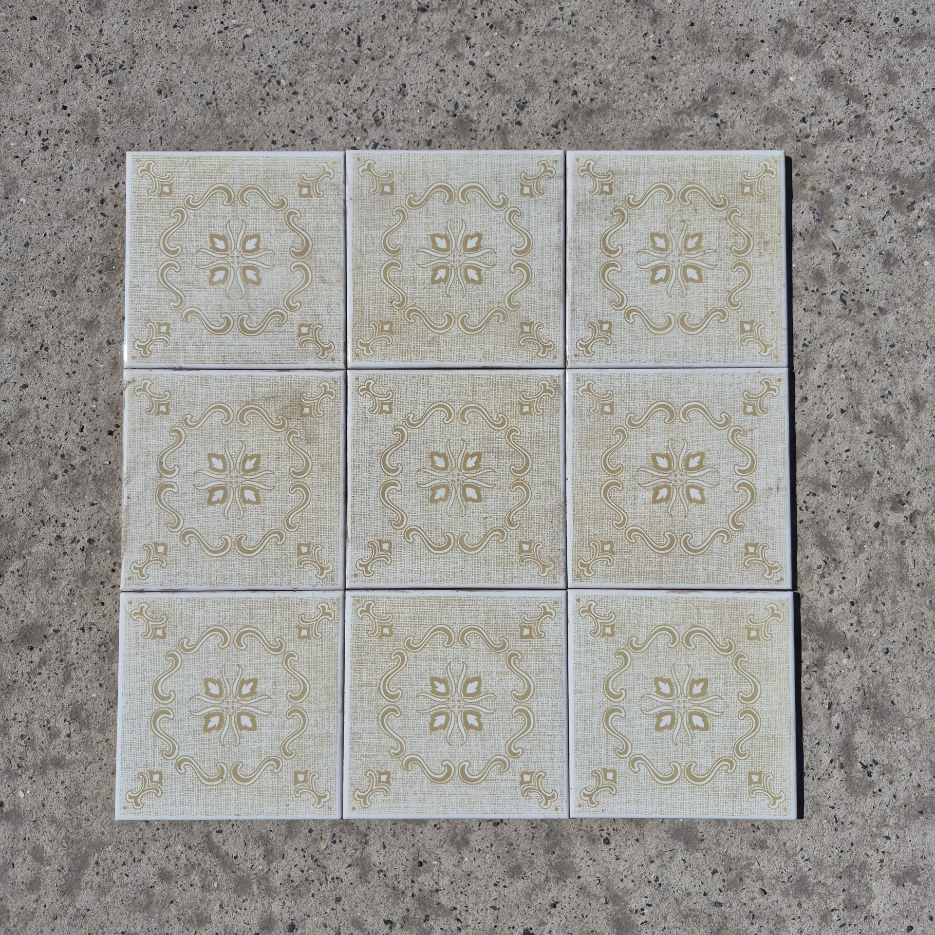 [TG] Vintage Italiaanse wandtegels 15x15cm - Enkel beschikbaar in onze fysieke winkel