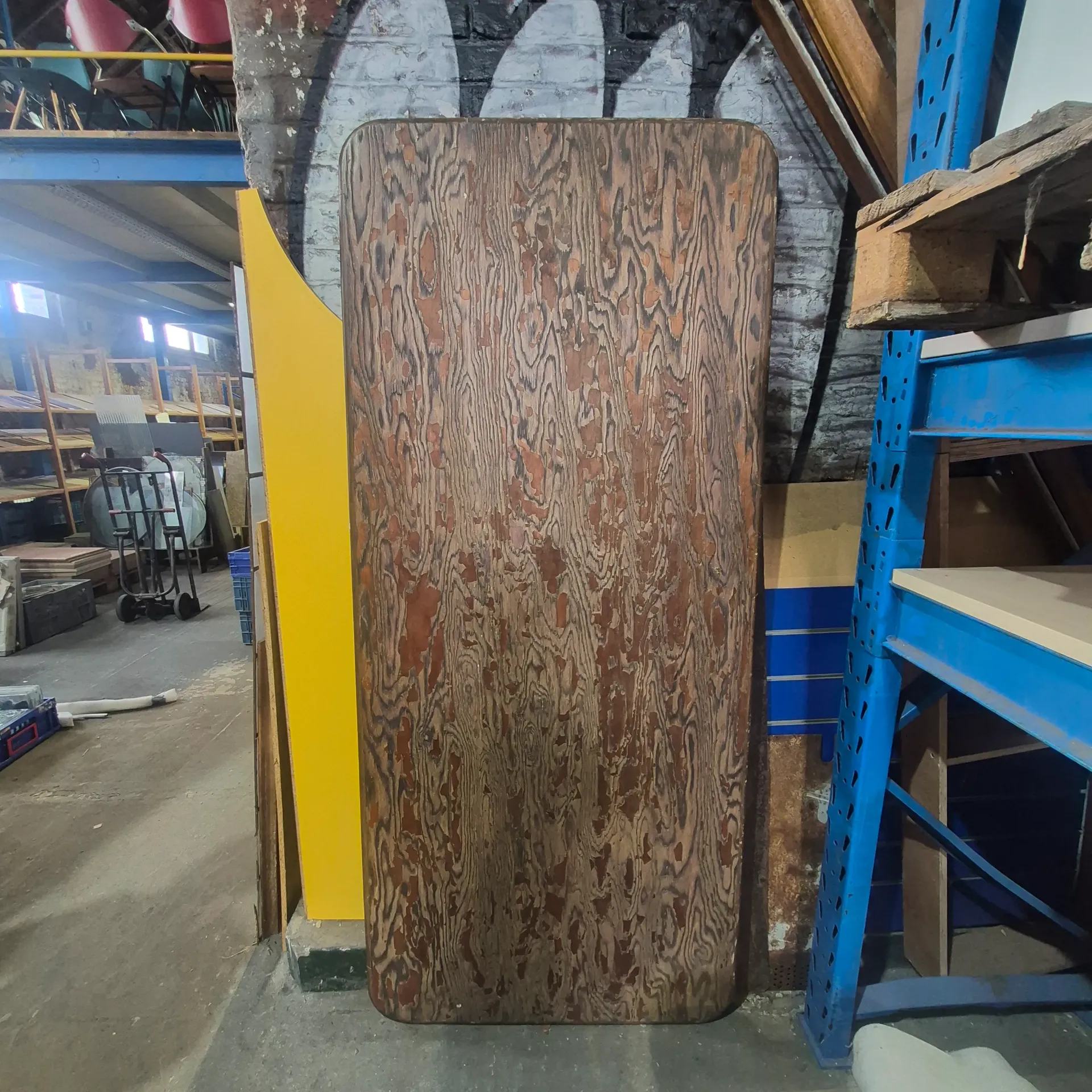 Tafelblad hout - 200x89x4 cm