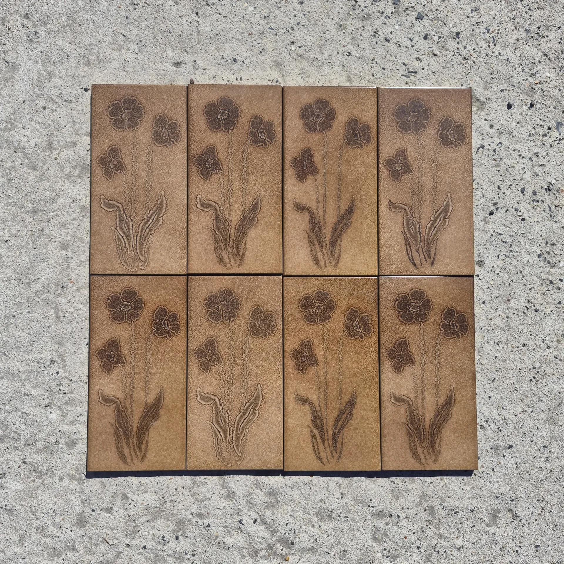 Vintage Italiaanse wandtegels 20x10cm - Enkel beschikbaar in onze fysieke winkel