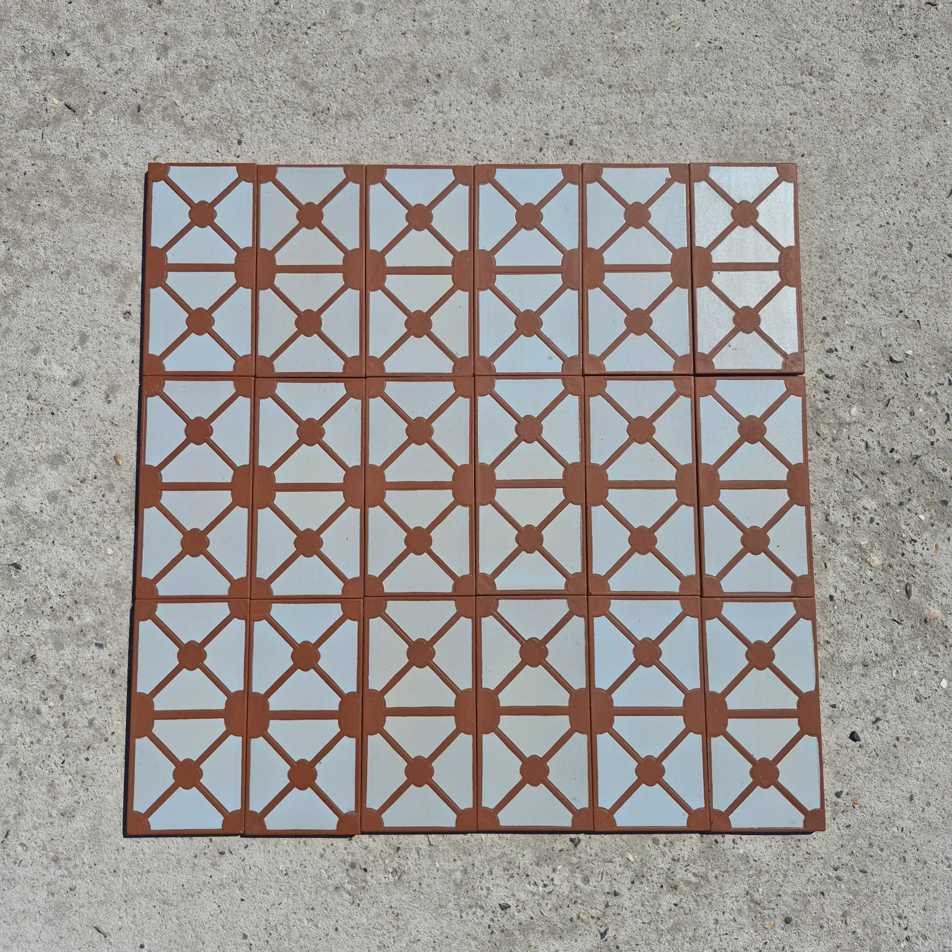 Vintage Italiaanse wandtegels 7,5x15cm - Enkel beschikbaar in onze fysieke winkel