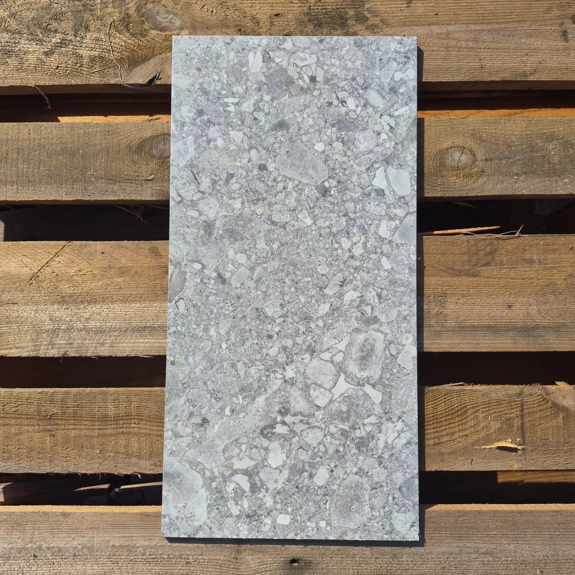 Keramische tegel Verde 'Retro Grigio' 30x60 cm